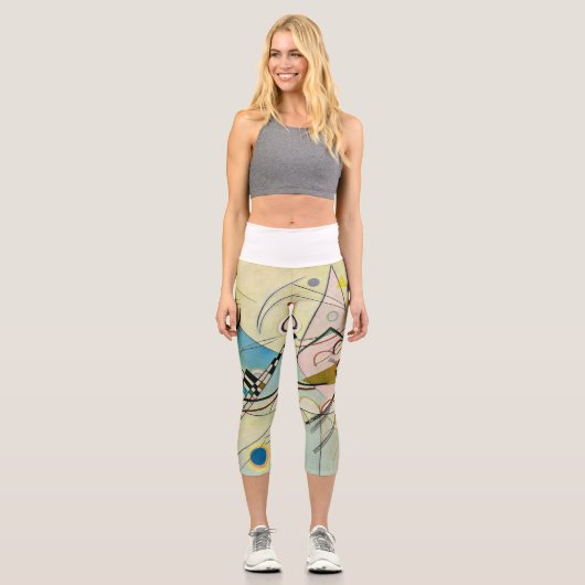 Composition 8, 1923 by Wassily Kandinsky カプリレギンス (正面)