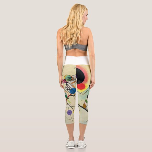 Composition 8, 1923 by Wassily Kandinsky カプリレギンス (裏面)