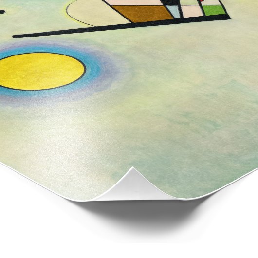 Composition 8, 1923 by Wassily Kandinsky フォトプリント (角)