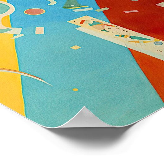 Composition IX, Wassily Kandinsky ポスター (角)