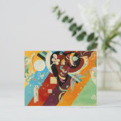 Composition IX, Wassily Kandinsky ポストカード (スタンド正面)