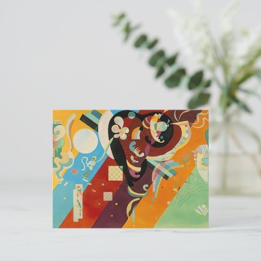 Composition IX, Wassily Kandinsky ポストカード (スタンド正面)