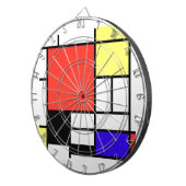 Composition , Mondriaan ダーツボード (正面右)