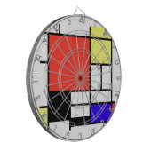 Composition , Mondriaan ダーツボード (正面左)