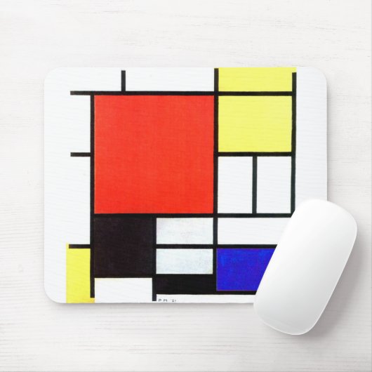 Composition , Mondriaan マウスパッド (マウス)