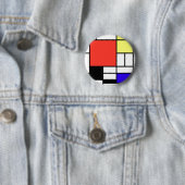 Composition , Mondriaan 缶バッジ (インサイチュ)