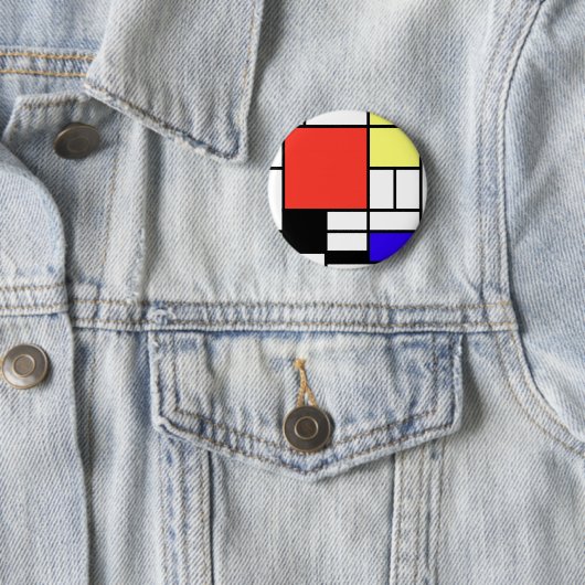 Composition , Mondriaan 缶バッジ (インサイチュ)