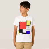 Composition , Mondriaan Tシャツ (正面フル)