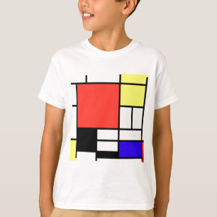 Composition , Mondriaan Tシャツ