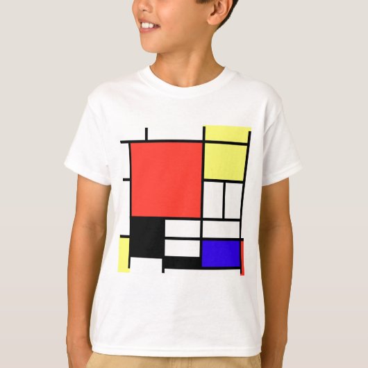 Composition , Mondriaan Tシャツ (正面)