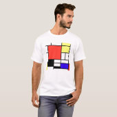 Composition , Mondriaan Tシャツ (正面フル)