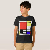 Composition , Mondriaan Tシャツ (正面フル)