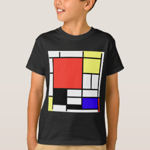 Composition , Mondriaan Tシャツ