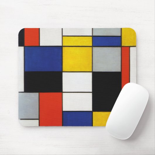 Composition, Mondrian マウスパッド (マウス)