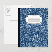 composition notebook ポストカード (正面/裏面)