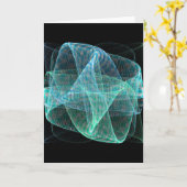 Composition of Curves 1 カード (黄色い花)