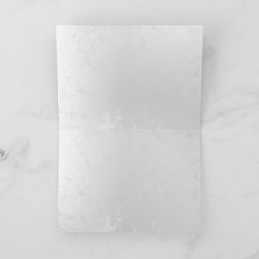 Composition of White and Blue Butterflies カード (内部)