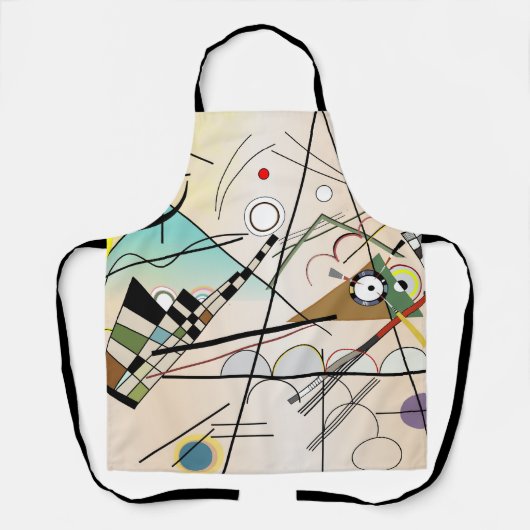 Composition VIII by Wassily Kandinsky エプロン (正面)