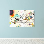 Composition VIII by Wassily Kandinsky キャンバスプリント (インサイチュ (ウッドフロア))