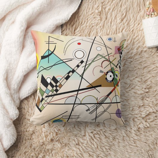 Composition VIII by Wassily Kandinsky クッション (ブランケット)