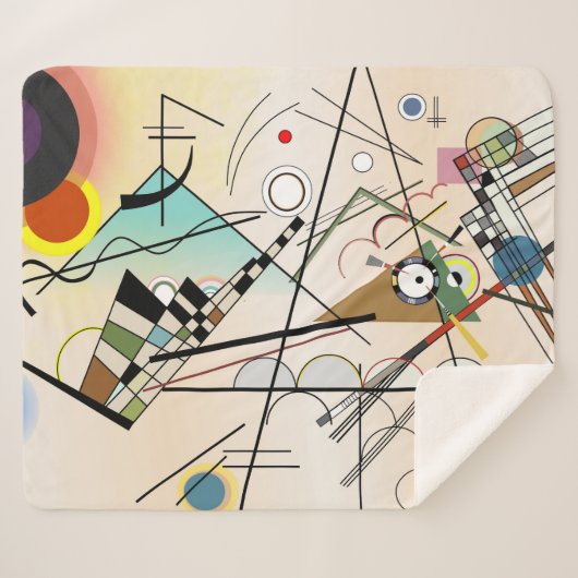 Composition VIII by Wassily Kandinsky シェルパブランケット (正面(横))