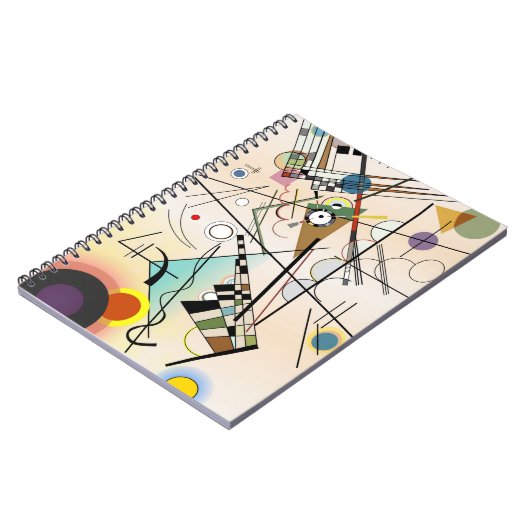 Composition VIII by Wassily Kandinsky ノートブック (左側)