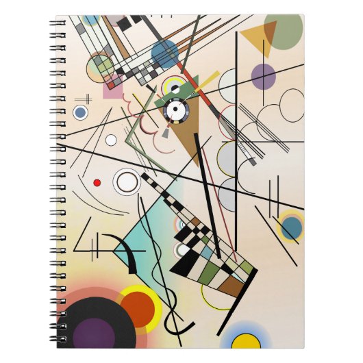 Composition VIII by Wassily Kandinsky ノートブック (正面)