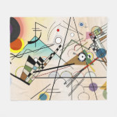 Composition VIII by Wassily Kandinsky フリースブランケット (正面(横))