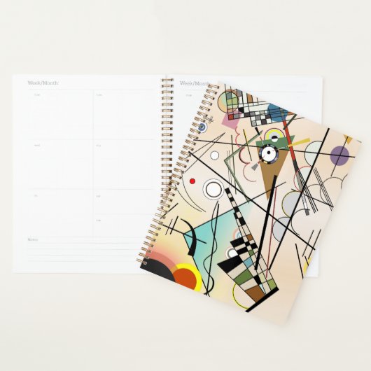 Composition VIII by Wassily Kandinsky プランナー手帳 (ディスプレー)