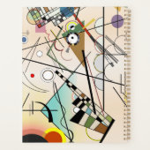 Composition VIII by Wassily Kandinsky プランナー手帳 (裏面)
