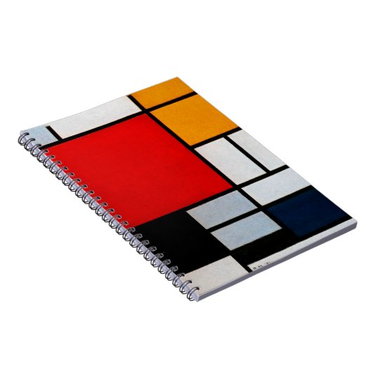 Composition with Large Red Plane ノートブック (右側)