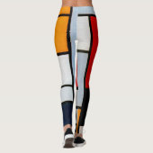 Composition with Large Red Plane レギンス (裏面)