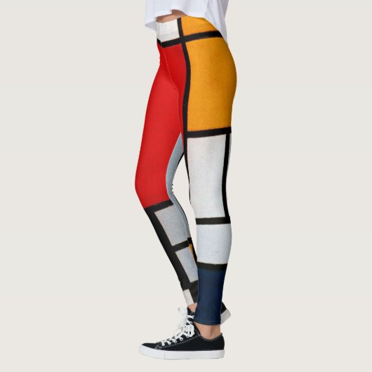 Composition with Large Red Plane レギンス (左)