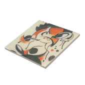 Composition with Two Deer by Franz Marc タイル (側面)