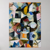 Composition with Yellow Half-Moon and Y ポスター (正面)