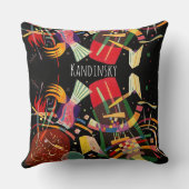 Composition X Biomorphic Abstraction Custom Name クッション (裏面)