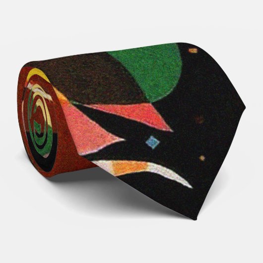 Composition X Biomorphic Abstraction - Kandinsky ネクタイ (ロール)
