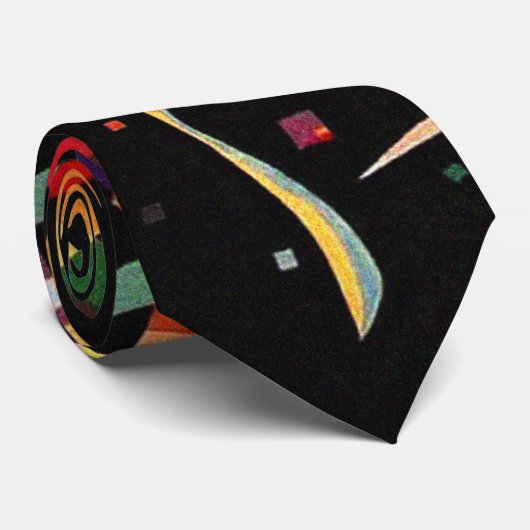 Composition X Biomorphic Abstraction - Kandinsky ネクタイ (ロール)