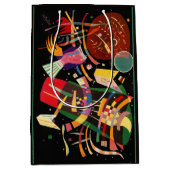 Composition X Biomorphic Abstraction - Kandinsky ミディアムペーパーバッグ (正面)