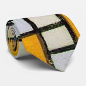 Composition Yellow and Gray, Mondrian ネクタイ (ロール)