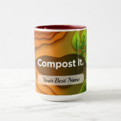 Compost Cycle Mug Custom マグカップ (中央)