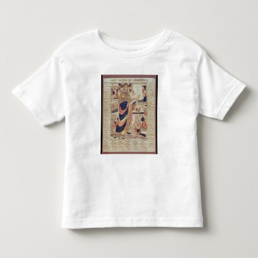 Compostela、c.1824のセントジェームズ トドラーTシャツ (正面)