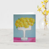 Compote NotecardのRanunculas カード (黄色い花)