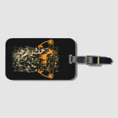 Compound Bow Deer Hunting Graphic ラゲッジタグ (正面横)