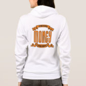 Compound Money™ 資産を積み上げて暖かく豊かに パーカ (裏面)
