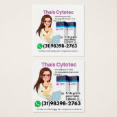 Comprar Cytotec Misoprostol rapido (正面&裏面)