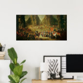 CompreegneでのPuits-du-Roi狩りの会議 ポスター (ホームオフィス)