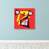 Compro-Misers キャンバスプリント (インサイチュ (ウッドフロア))