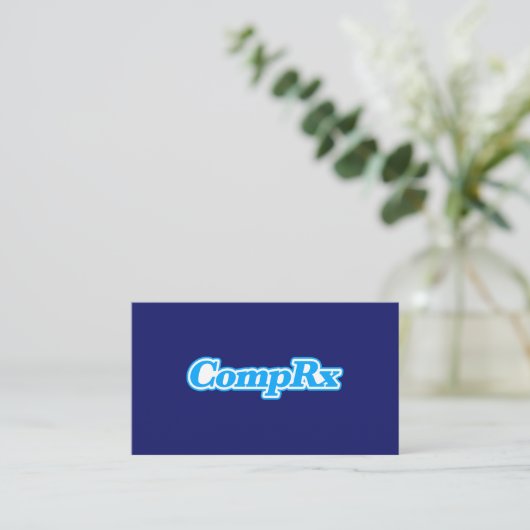CompRx 名刺 (スタンド正面)