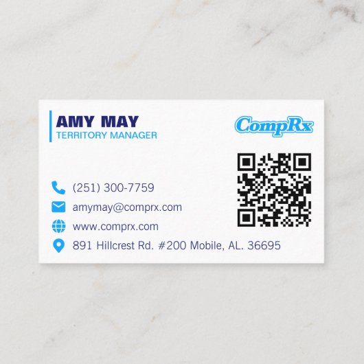 CompRx 名刺 (裏面)